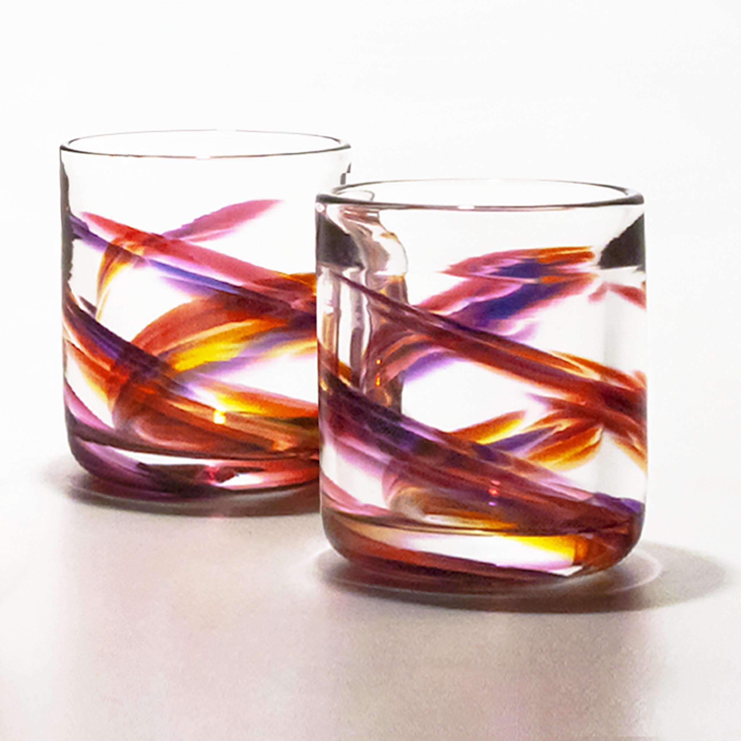 violet pink sunshine