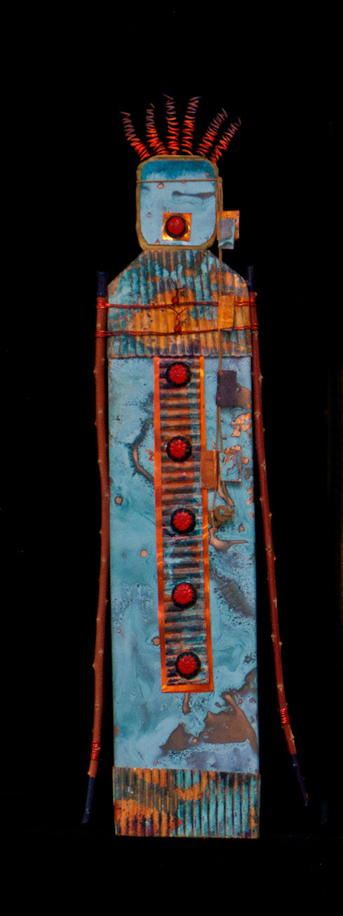 Small Fire Keeper, Blue