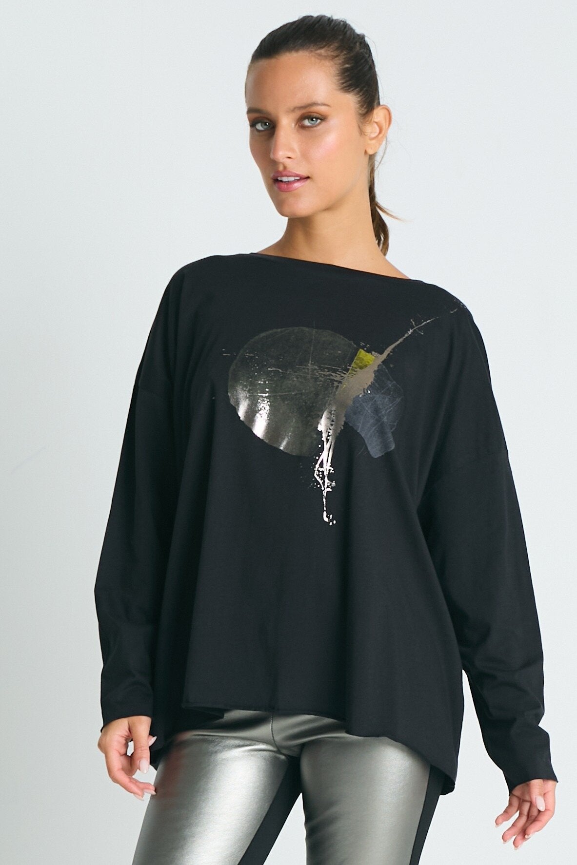 Raw Hem Boxy Tee