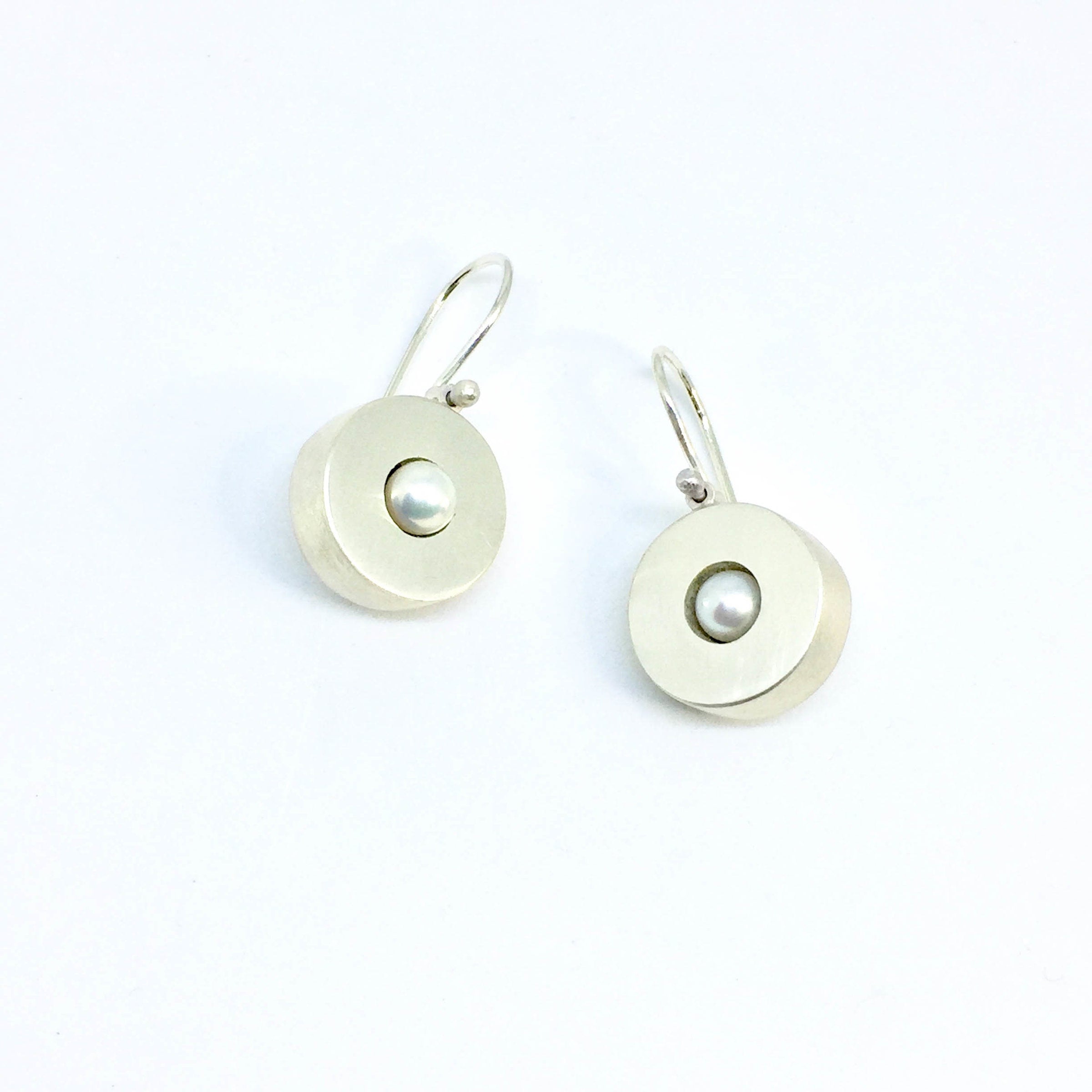 Freshwater Pearl Sterling Silver Earrings