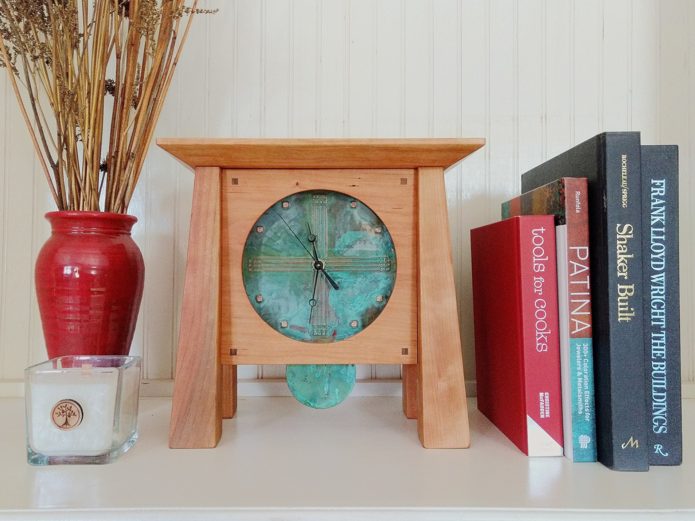 Deluxe Prairie Mantel Clock