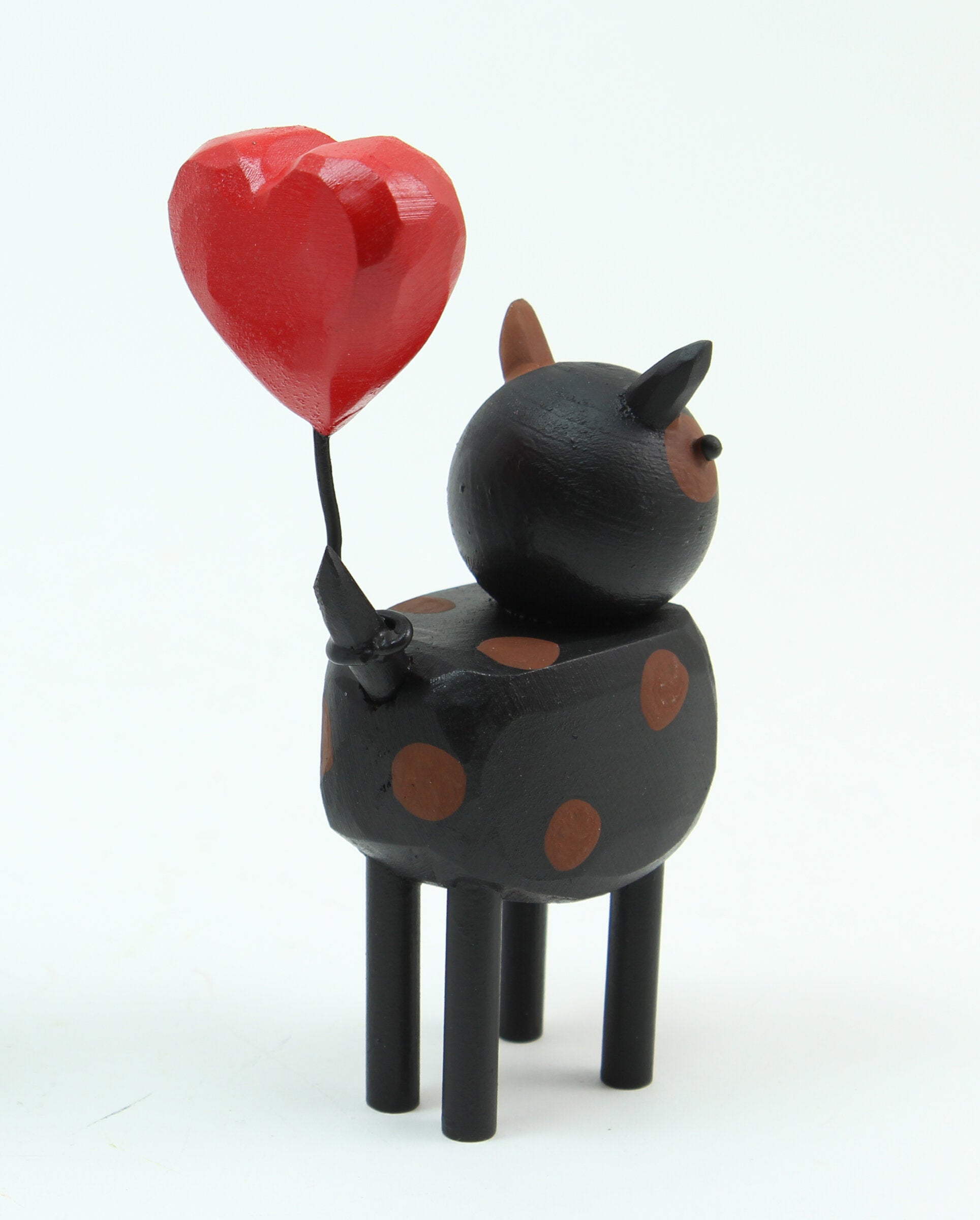 Kitties with Heart Balloons