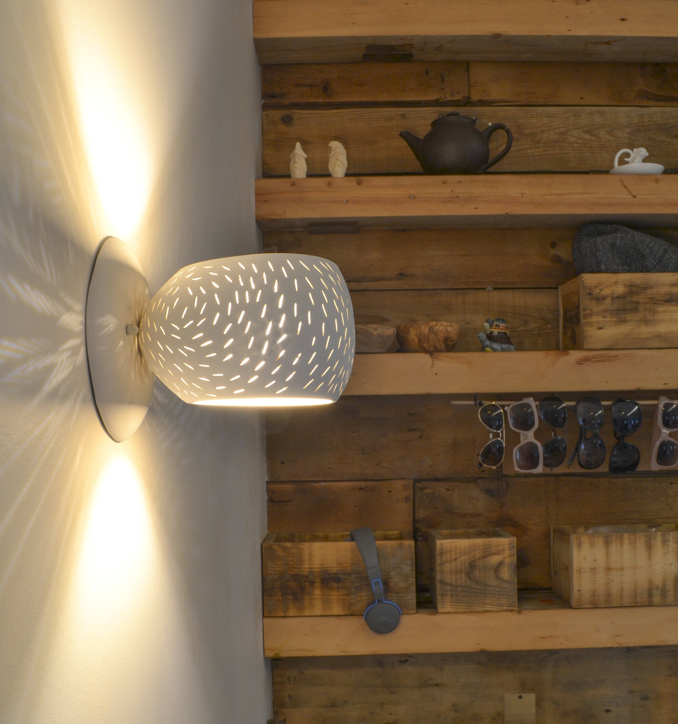 Claylight Porcupine Sconce