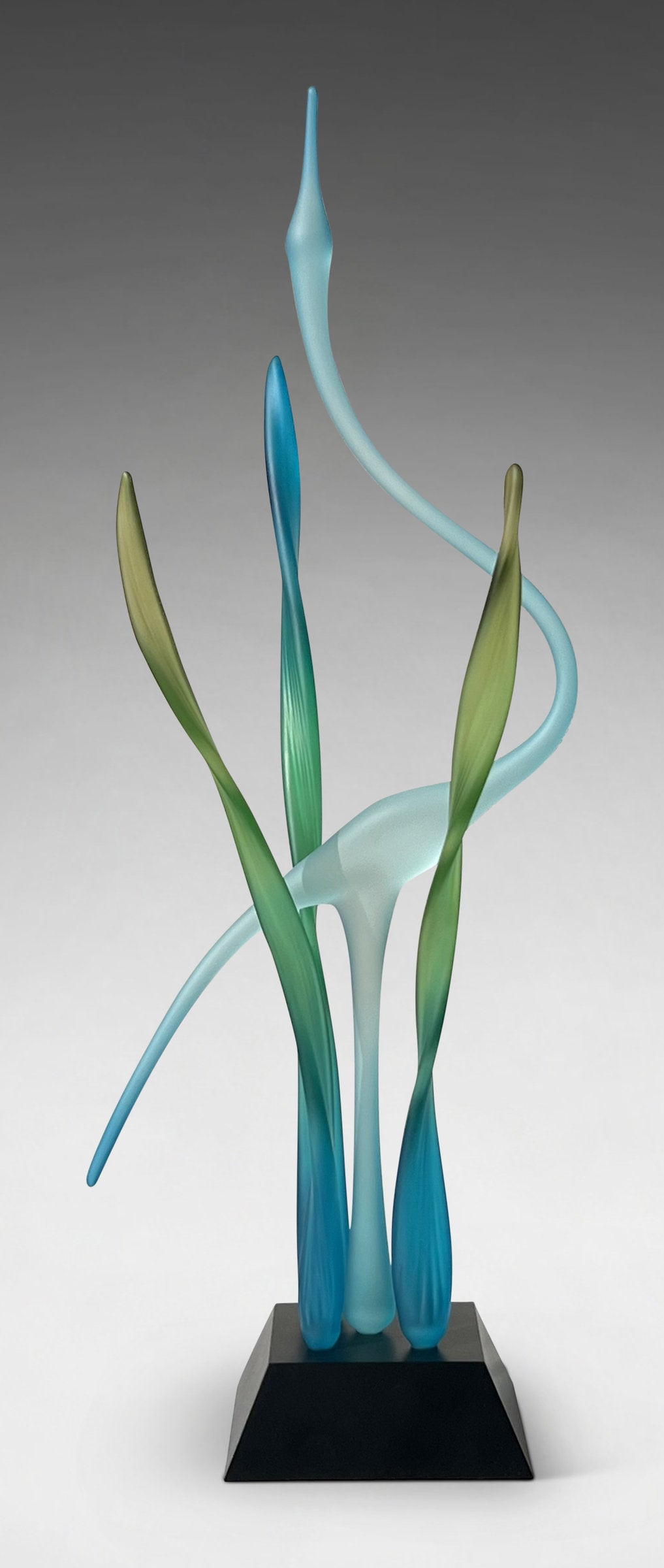 Heron in the Marsh, Turquoise