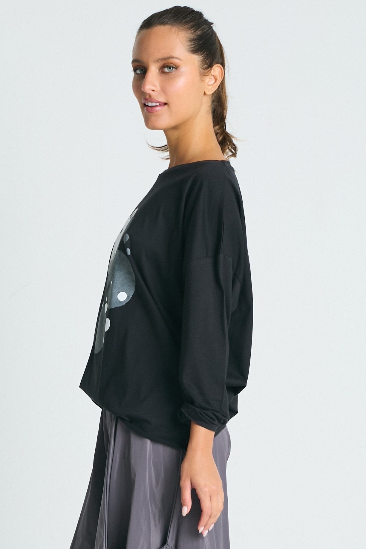 Raw Hem Boxy Tee