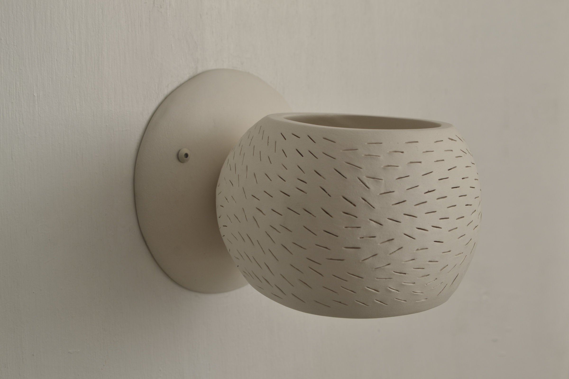 Claylight Porcupine Sconce