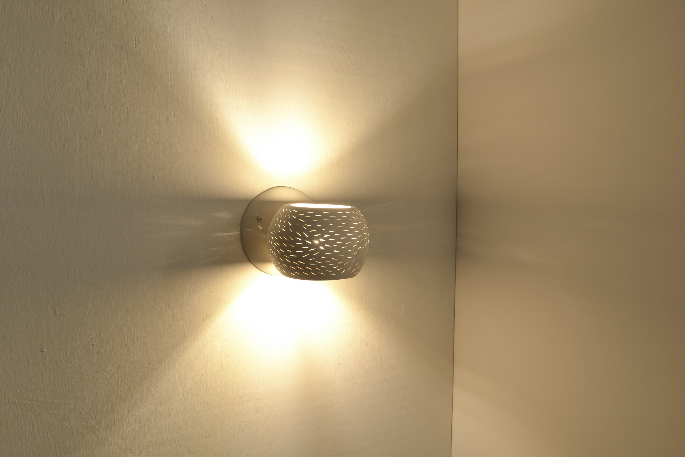 Claylight Porcupine Sconce