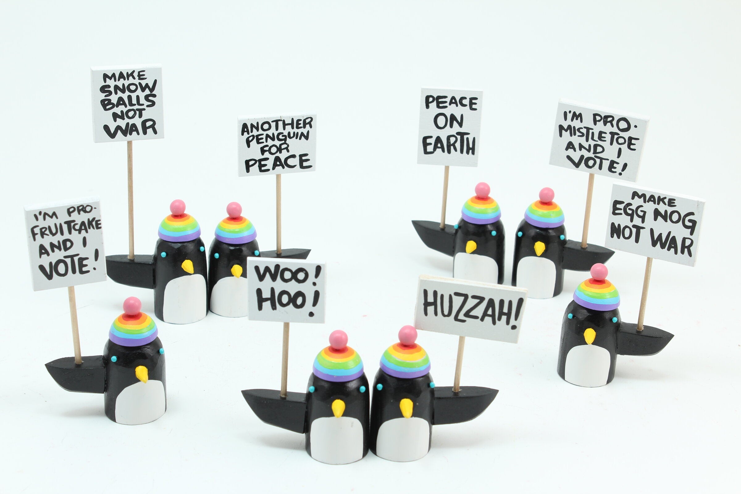 Picketing Beanie Penguins