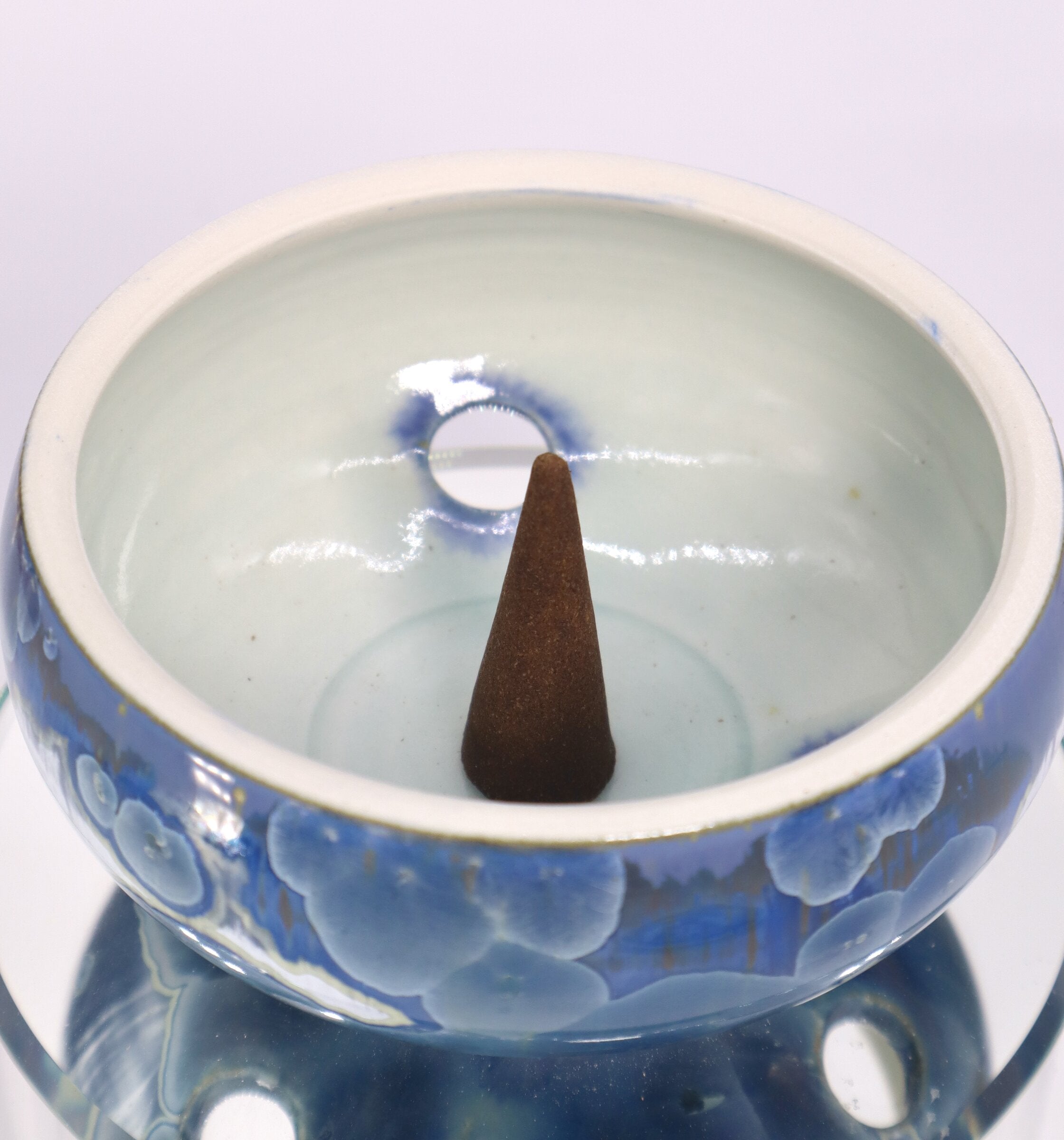 Deep Blue Incense Burner