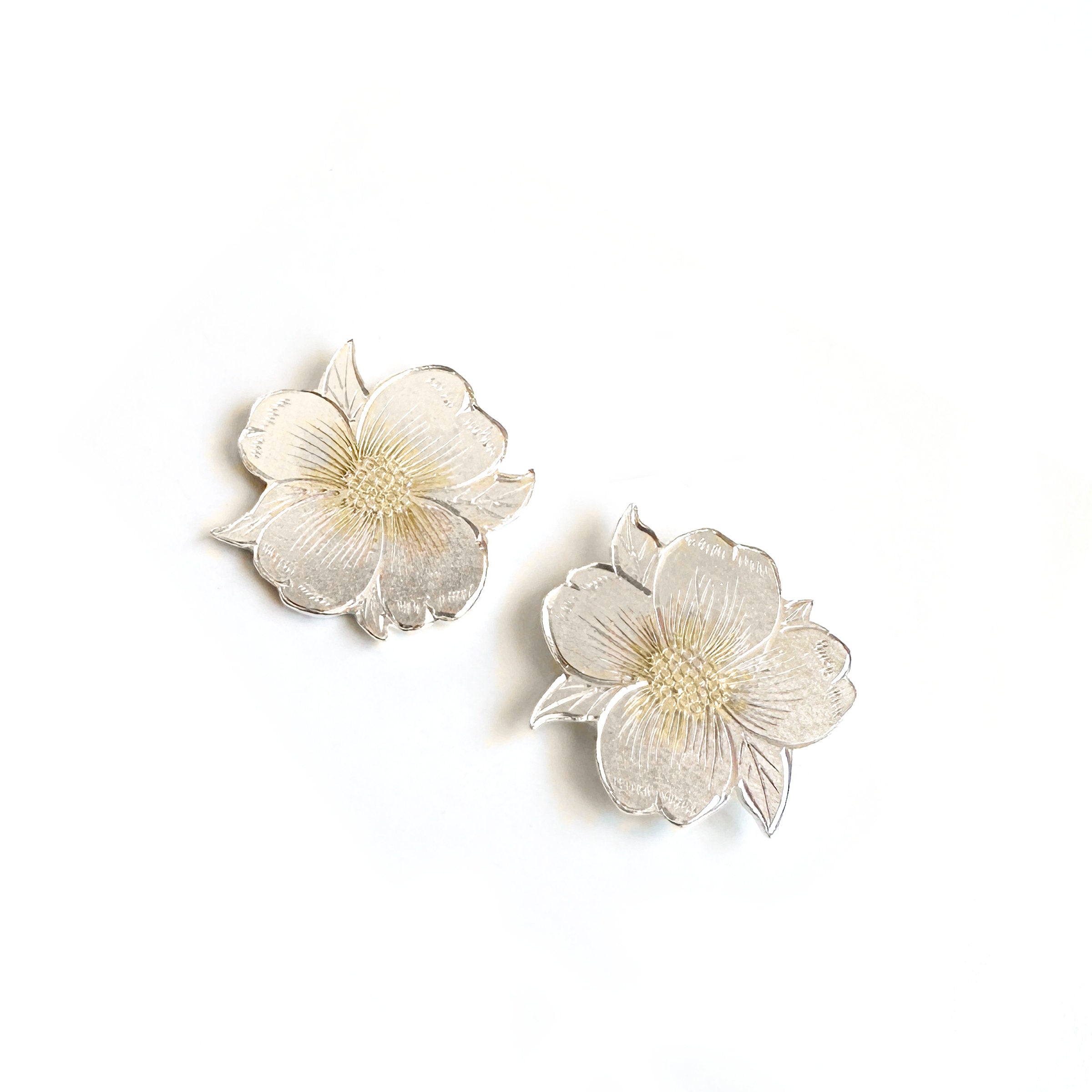 Dogwood Blossom Earrings
