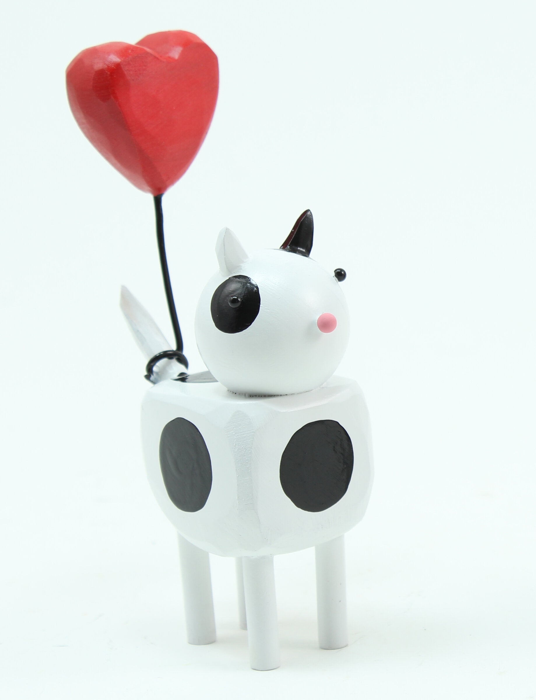 Kitties with Heart Balloons