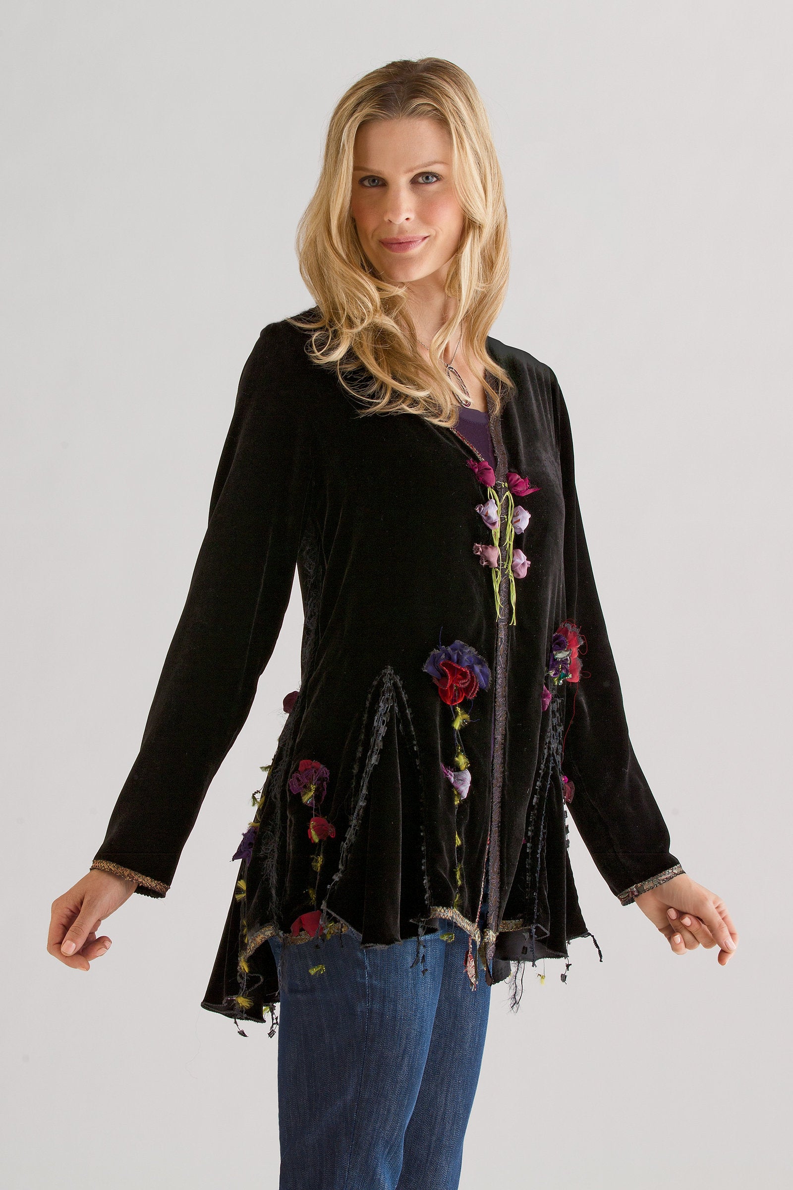 Velvet Canterbury Bells Jacket