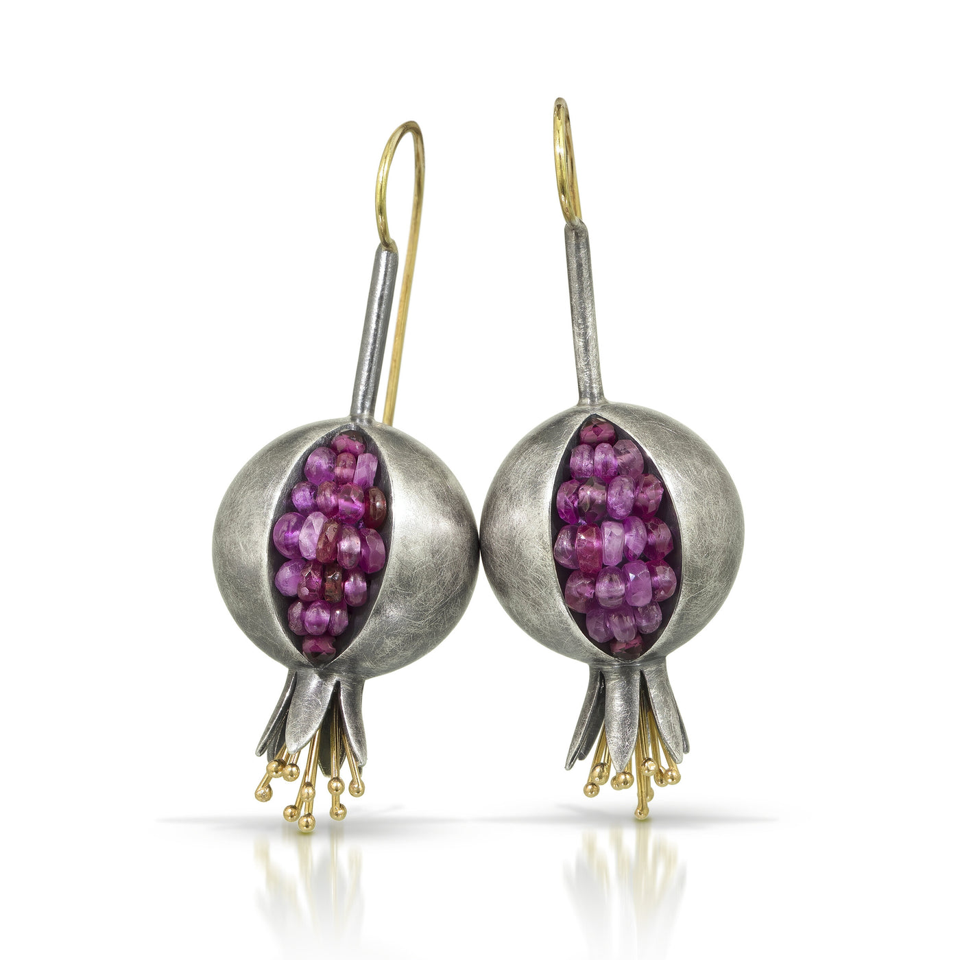 Pomegranate Diva Earrings