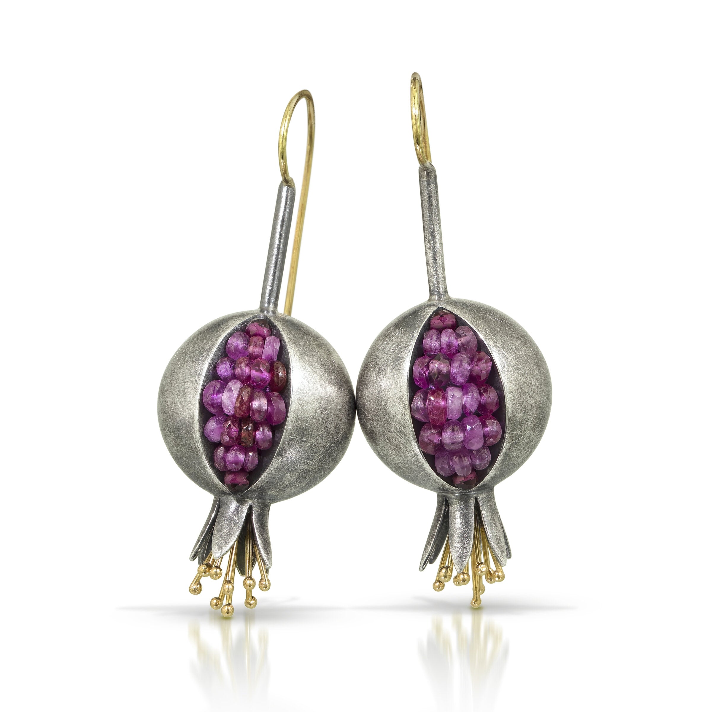 Pomegranate Diva Earrings