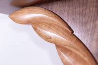 Walnut and Bubinga Wings Hall Table