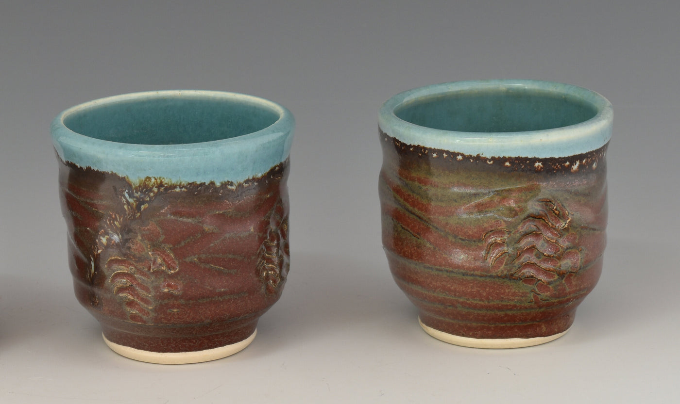 Ocean Driftwood Porcelain Yunomi Set
