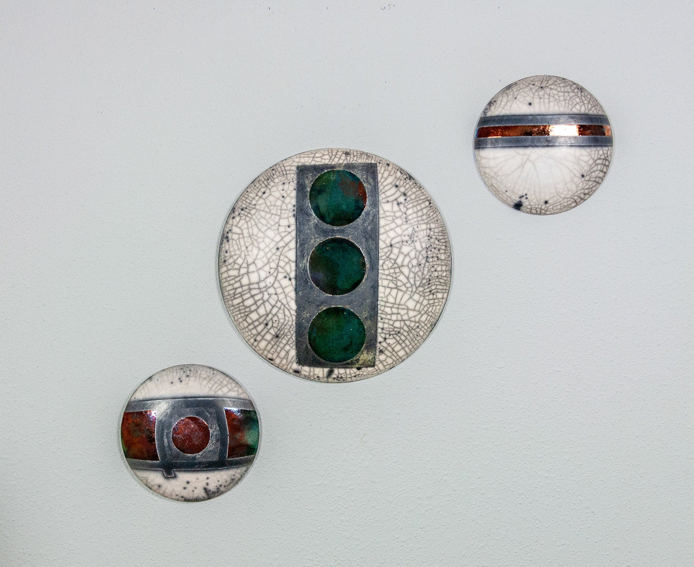 Planetary Raku Sculpture I