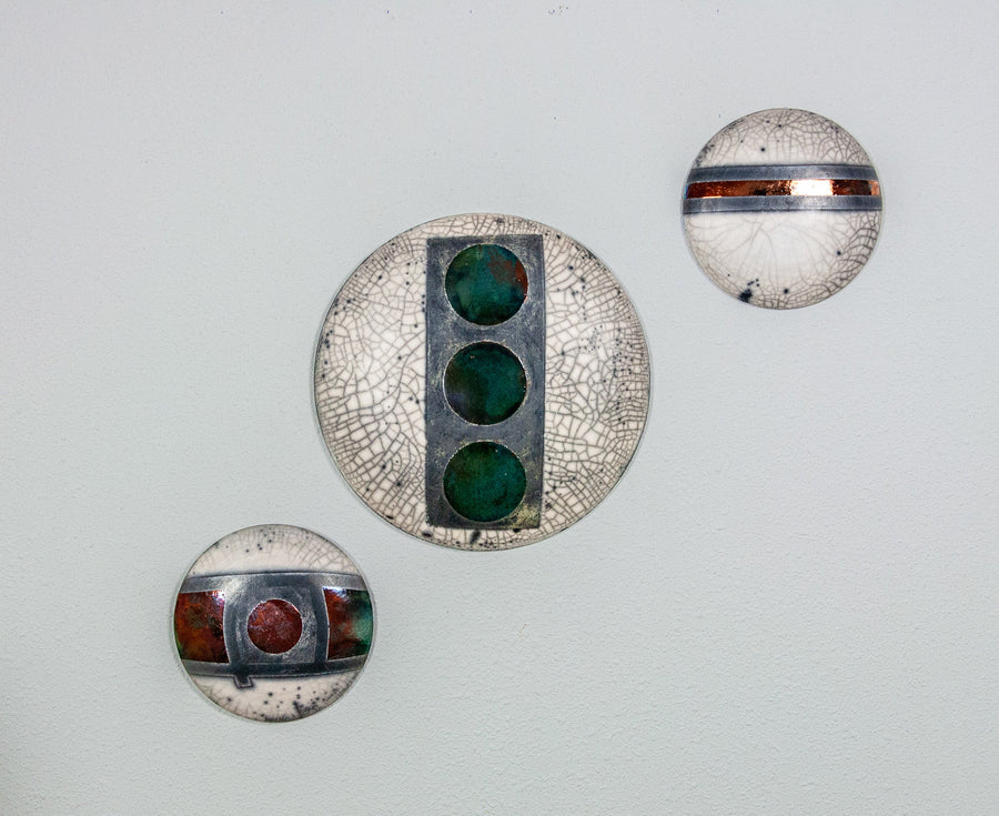 Planetary Raku Sculpture I
