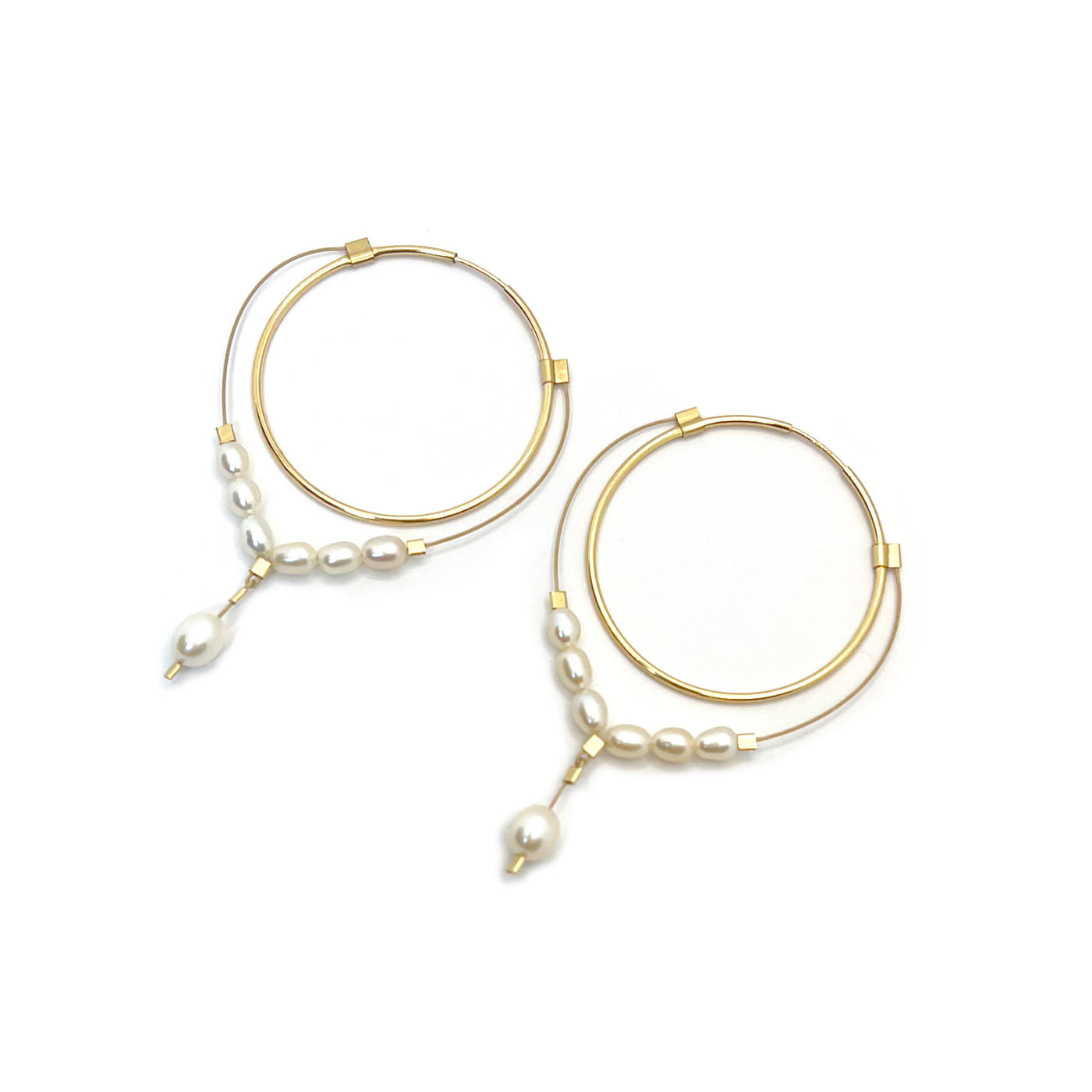 Waterdrop Hoop Earrings