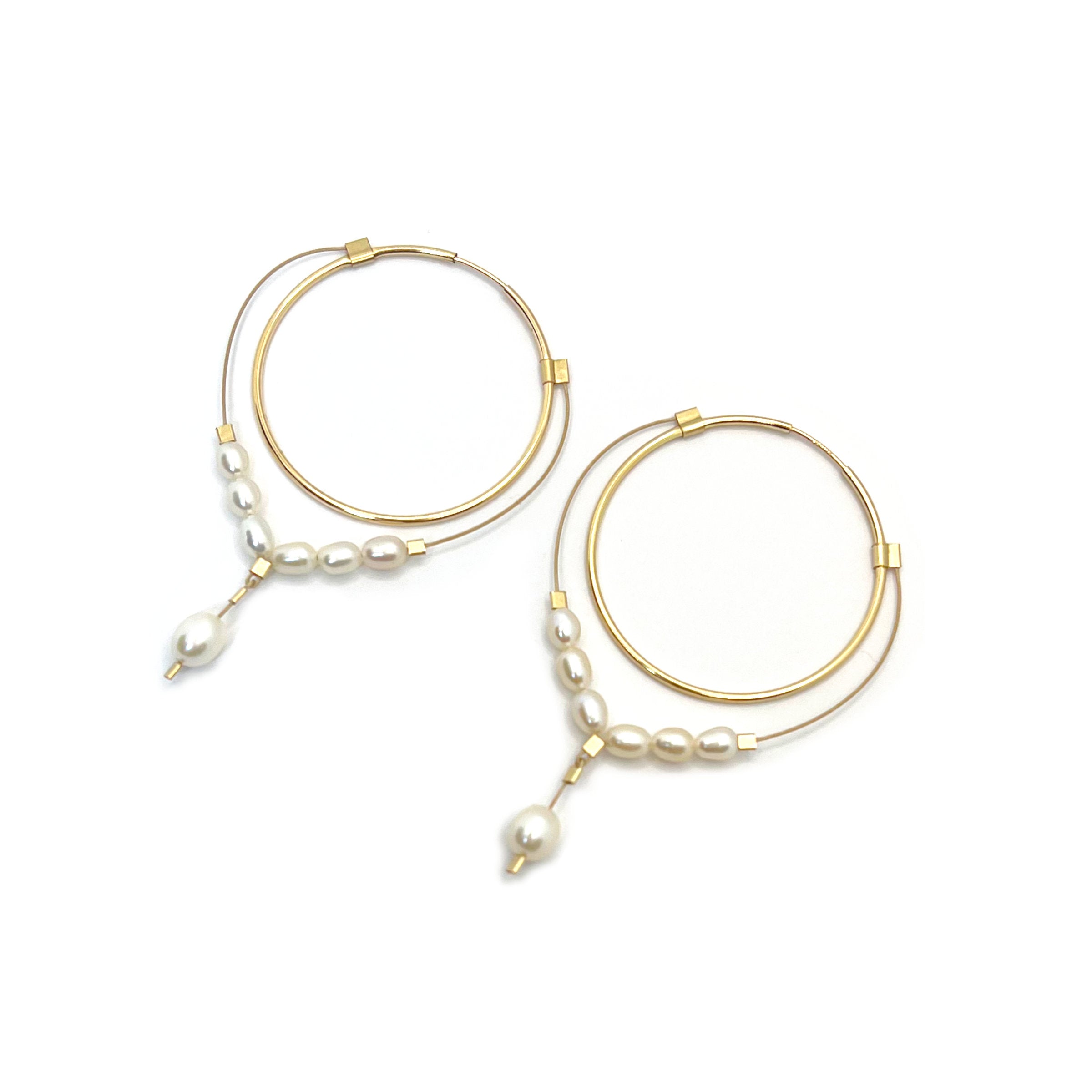 Waterdrop Hoop Earrings
