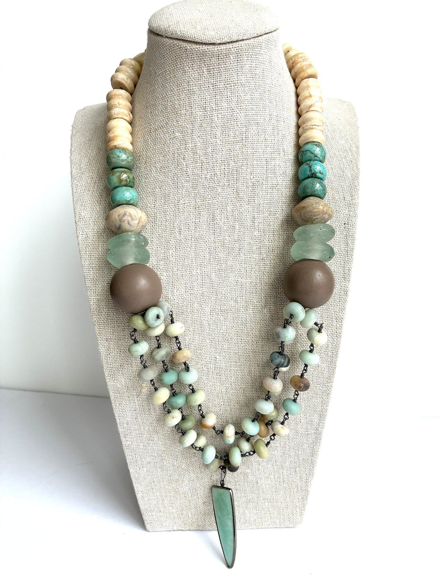Amazonite Summer Layers Necklace
