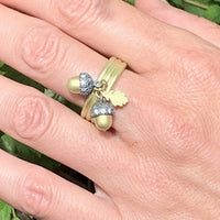 Acorn Charm Ring