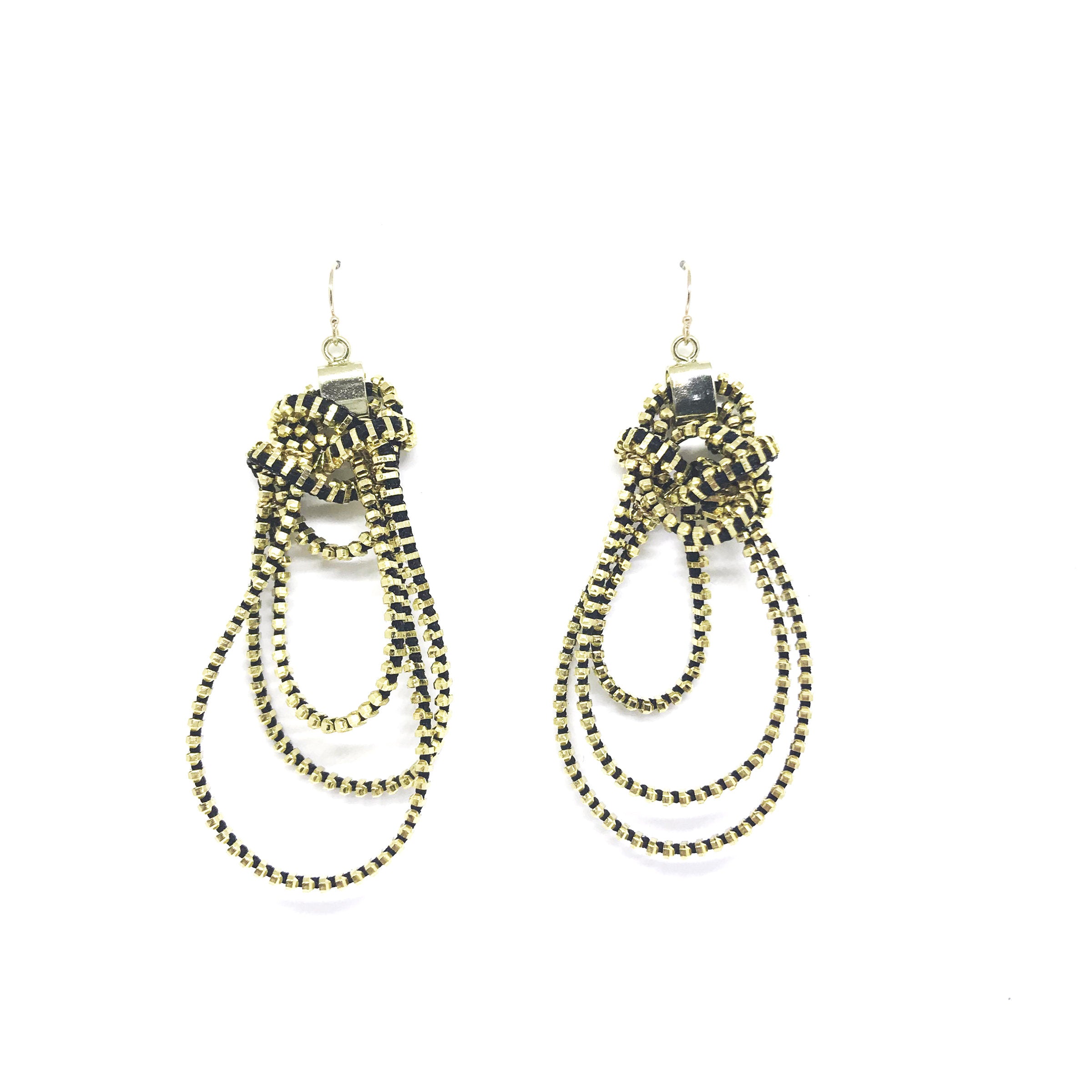 Zest Zipper Earrings · Artful Home