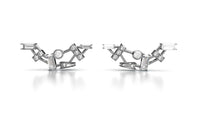 Cluster Diamond Earring Jackets