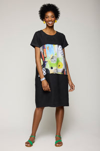 Mixed Media Tee Dress