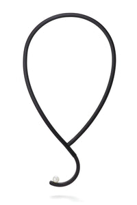 Ebonized Comma Necklace