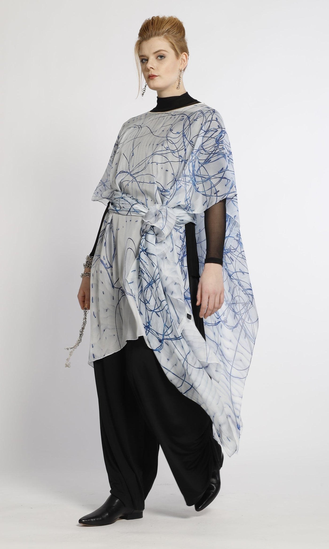 Threads Whispering Textiles Scarf