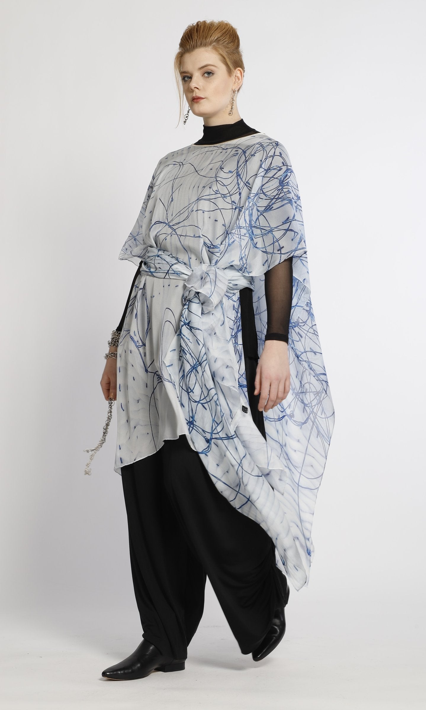 Threads Whispering Textiles Scarf