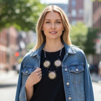 Mandala Mirage Statement Necklace