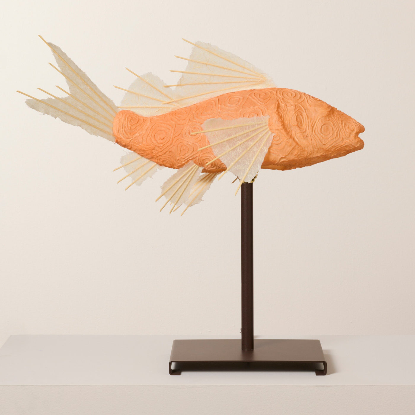 Terracotta Santorini Koi Lamp