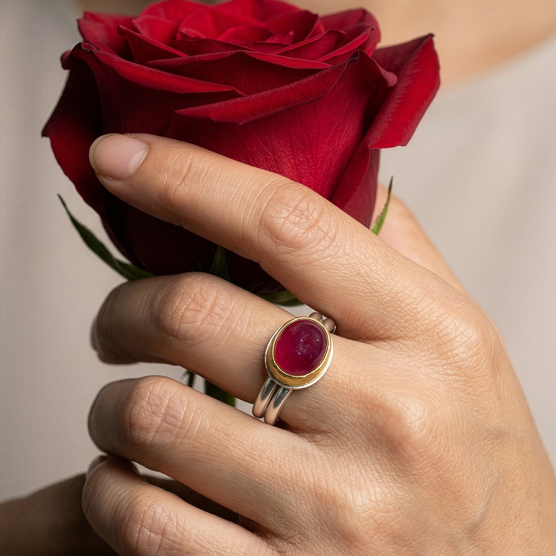 Dream Sequence Ruby Ring