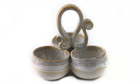 3 Section Condiments Server