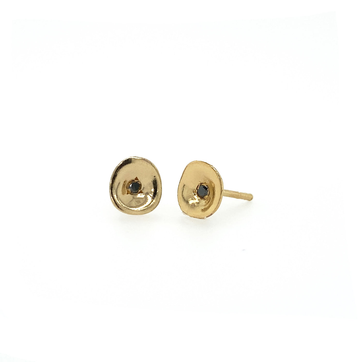 18k vermeil, Black Diamond