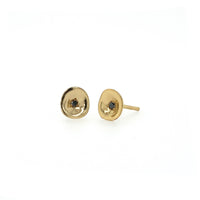 18k vermeil, Black Diamond