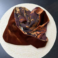 Rustic Charcoal with Golden Brown