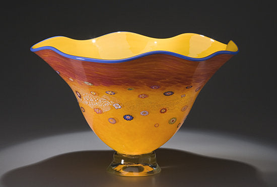 Fluted Daffodil Bowl