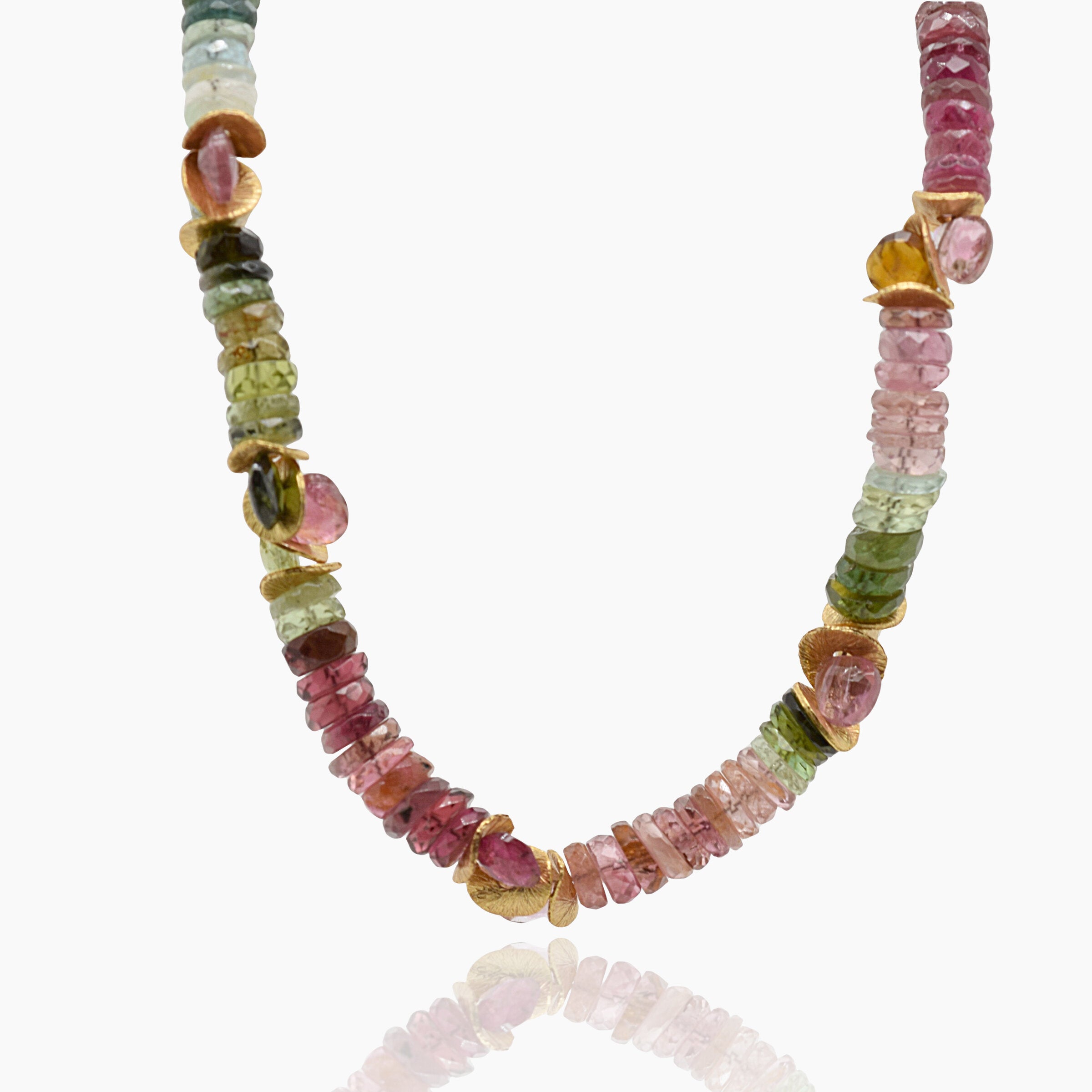 Tourmaline Slices Bracelet