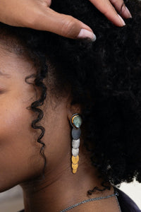 Oval Pivot Earrings