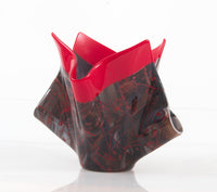 Earth and Fire Art Glass Vessel