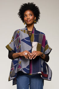 Wool Adela Poncho