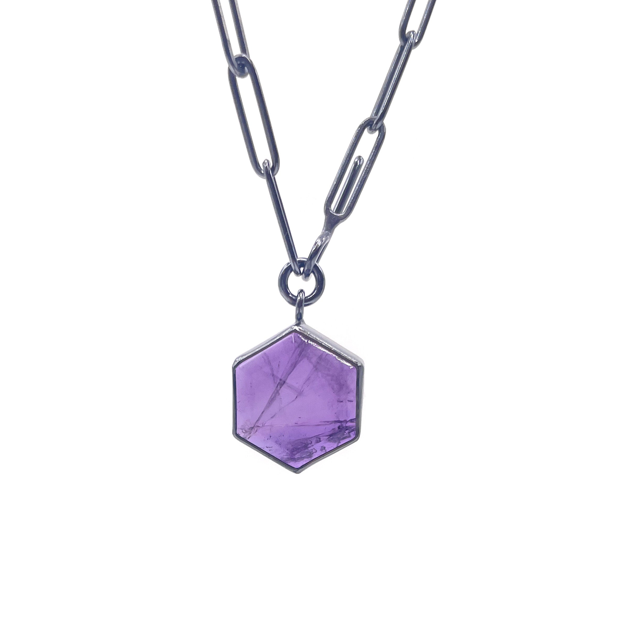 Amethyst Lariat