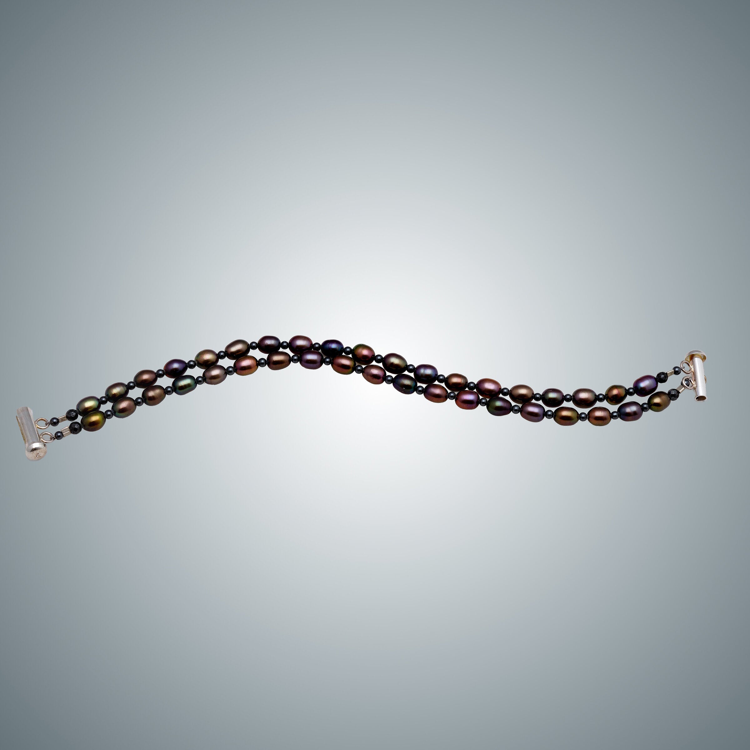 Freshwater Pearl and Sterling Bracelet
