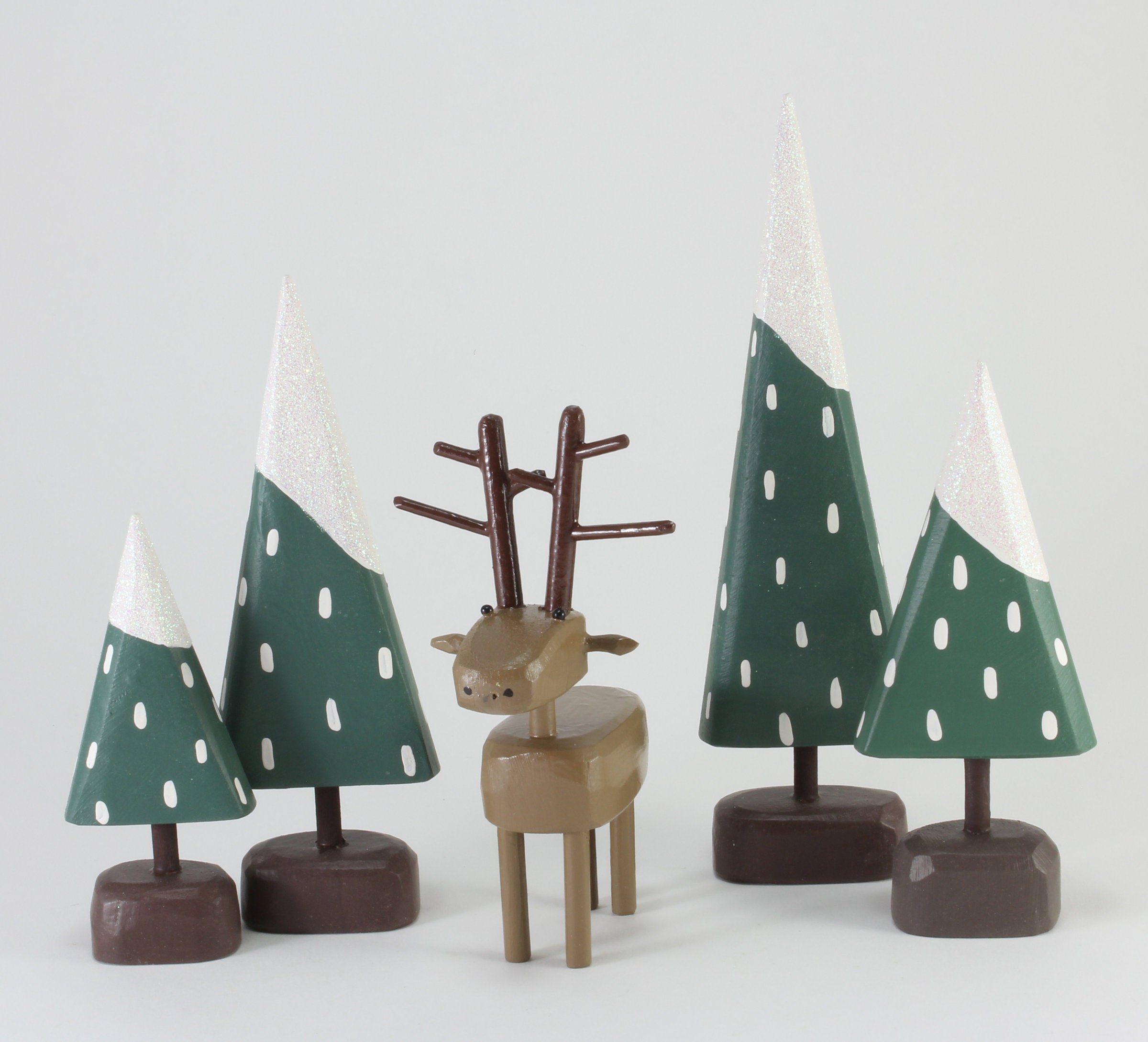 Winter Forest Scene Full Set