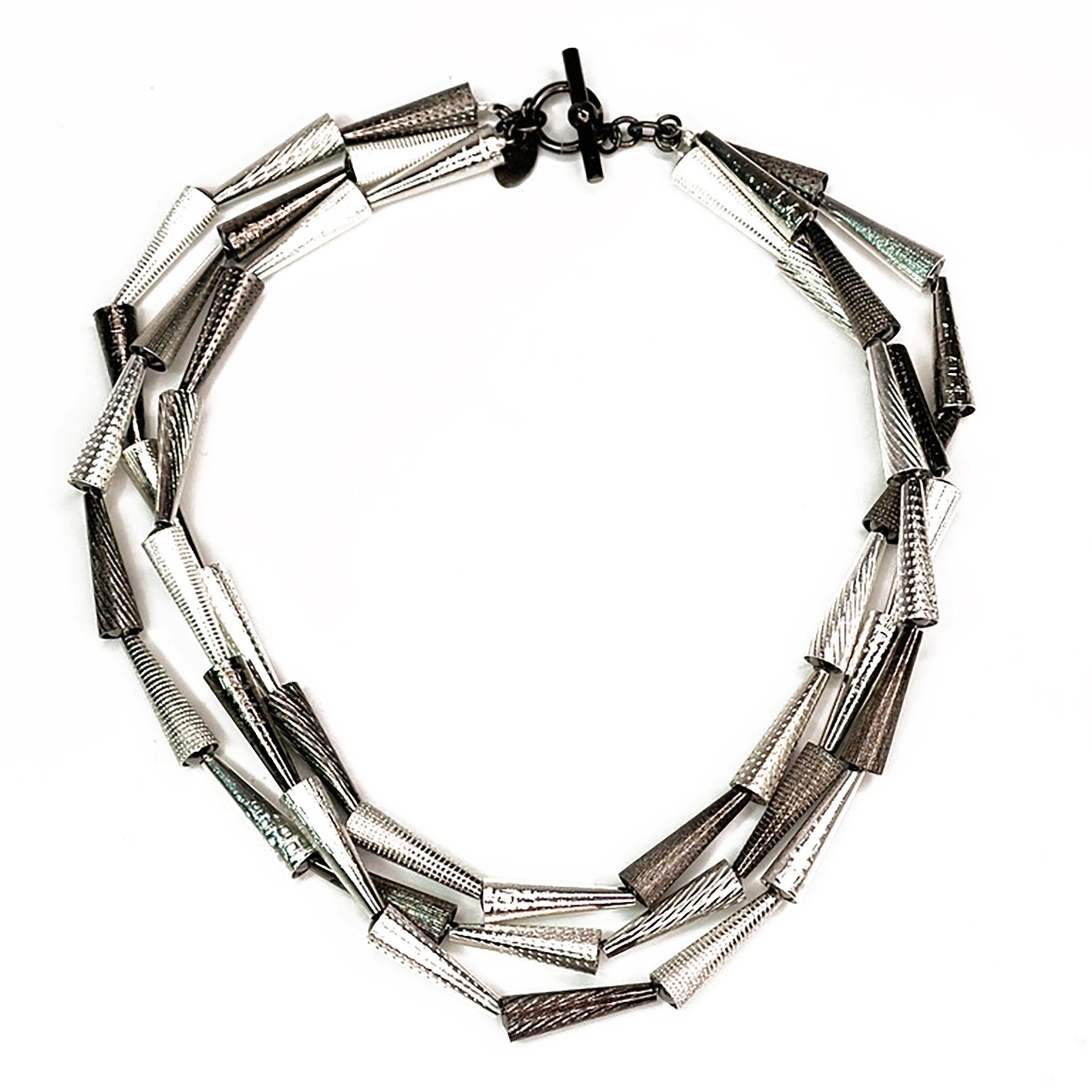 Silver/Rhodium/Black Nickel
