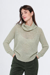 Alpaca Turtleneck Sweater