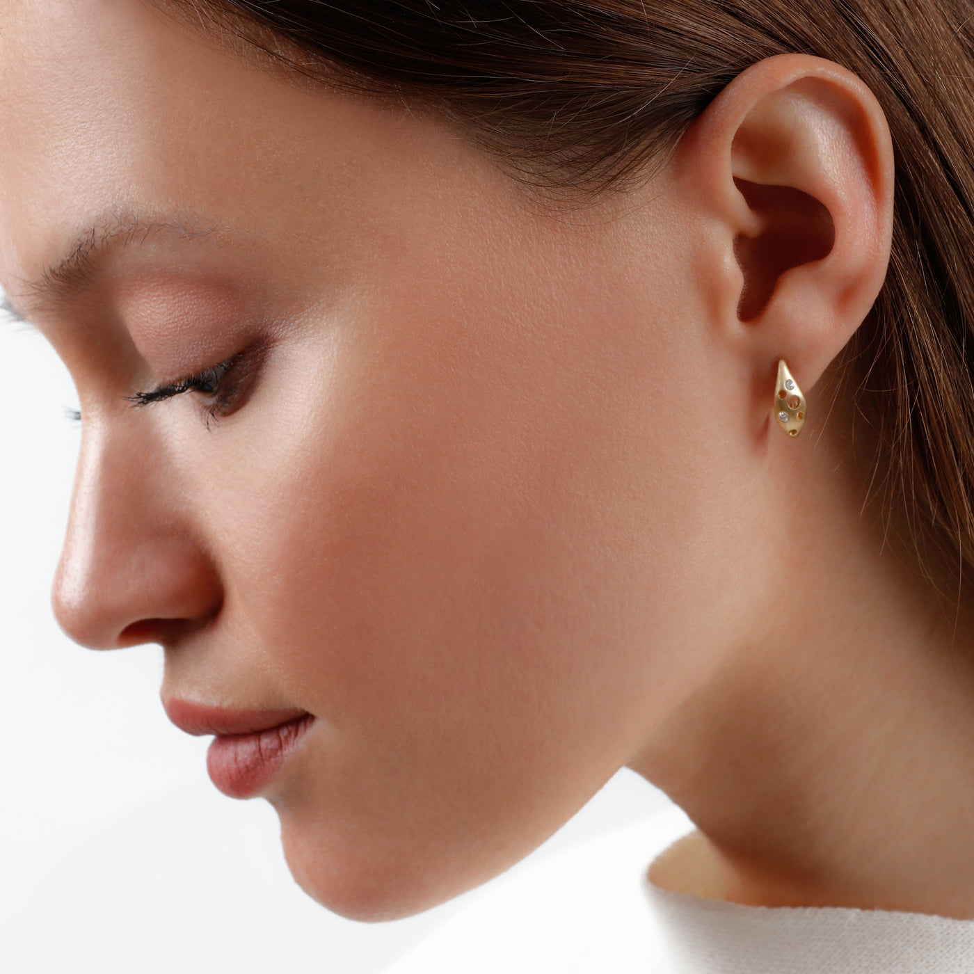 Marquita Oculus Huggie Earrings